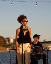 On Friday, April 26 the Rae Simone Trio will perform at the Cove Castle Restaurant.