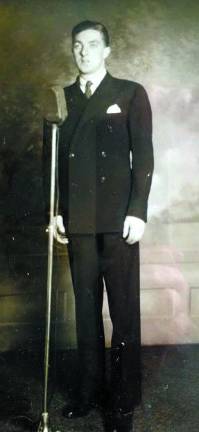'All kinds of musical things' Joseph A. Gargiulo as a young singer (Photo provided)
