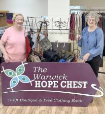 Warwick Hope Chest, formerly located in Pine Island, reopens Saturday, Oct. 2, in its new location at 90 North Main St. in the Village of Florida. Provided photo.