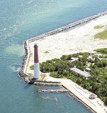 The whale had been located just off the rock jetty of the Barnegat Inlet at Barnegat Light State Park, where one of the Jersey Shore’s iconic lighthouses is located. Source: nj.gov