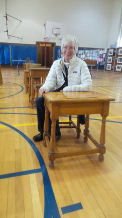CJ Hooker, like it was yesterday Linda Mabie of Linda’s Office Supplies is 1962 GHS graduate (Photo by Frances Ruth Harris)