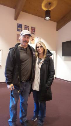 Community tours performing arts center before deciding its fate at the polls Jeff and Lori Streichert (Photo by Frances Ruth Harris)