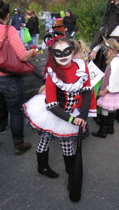 More than 400 turn out for Halloween bash Harlequin Lianna Vargas, 8, of Chester