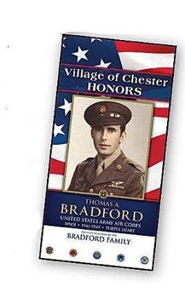 Military tribute banners to be displayed in the Village of Chester