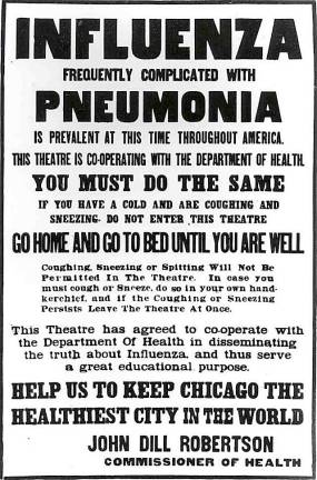 Then and now A familiar notice from the City of Chicago more than 100 years ago.