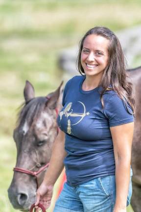 Casino fundraiser for aid to ailing horses and people Daniela Nastasi