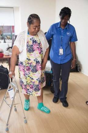 Falls Prevention for older new yorkers Photo courtesy of VNSNY CHOICE Health Plans