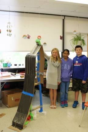 Cardboard challenge in Chester City project by Owen Bayley, Isaiah Malec, Iman Saeed, Amalia Hernandez and Fatima Olivera.