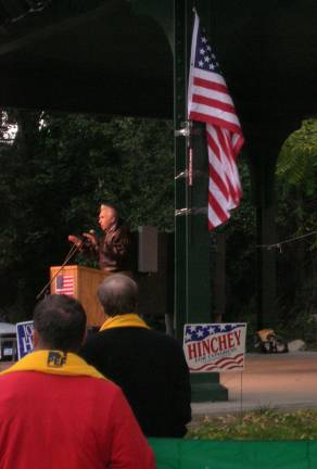 Remembering Congressman Maurice Hinchey, hero of the working class Maurice Hinchey receiving the "Friend of Labor" Award in 2012. Photo by Aviva Meyer, taken in Waryus Park, Poughkeepsie, Oct. 2006 (Photo provided)