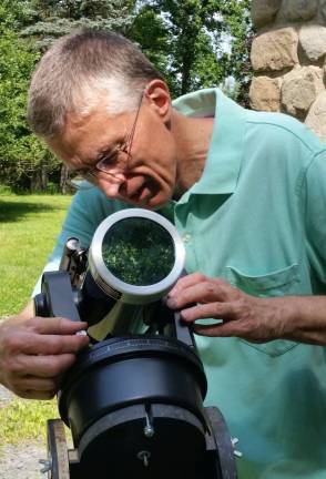 View the solar eclipse at SUNY Orange Professor William Istone, PhD, is one of two professors at SUNY Orange hosting a solar eclipse viewing event on Aug. 21.