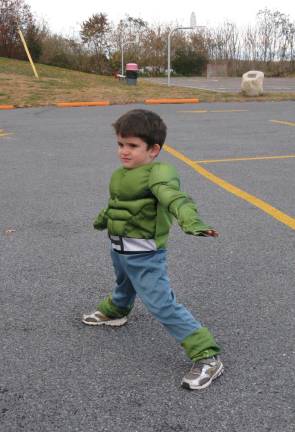 Chester celebrates the haunting season Owen Peterman, 3, Chester (Photo by Ginny Privitar)
