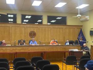 The Chester Town Board discusses trash changes.