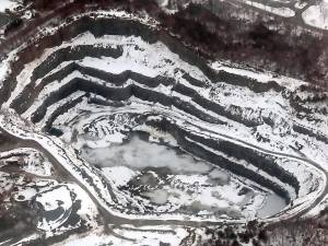 Michael Edelstein shared this aerial photo of the Dutchess Quarry on Christmas Eve. The quarry is located in the Town of Goshen. Advocates for the property’s preservation said these caves are Orange County’s most important archaeological treasure, they are one of the oldest sites of prehistoric human habitation and activity east of the Mississippi River and their use has been dated back to between 12,400 to 15,000 years ago. Credit: Orange Environment, Inc.
