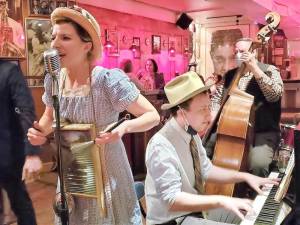 Miss Maybelle and the Jazz Age Artistes comes to Goshen Library