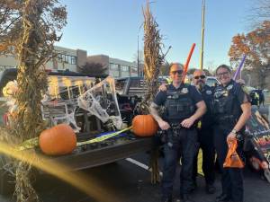 Chester Police participate in Halloween fun
