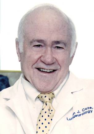Parkinson’s Disease Foundation honors Dr. Lucien Côté with lifetime achievement award Dr. Lucien J. Cote of Tuxedo Park, a leading Parkinson's disease specialist, was honored by the Parkinson's Disease Foundation this week with its Lifetime Achievement Award.