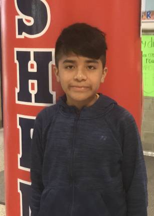 13 named September Students of the Month at C.J. Hooker Middle School Juan Santos