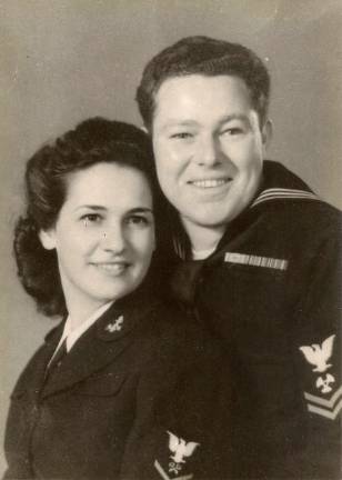 Dorothy Ann Zimmer and Joseph T. Dunlevy on their wedding day on May 15, 1943, in Queens. Photos provided by the Dunleavy family.