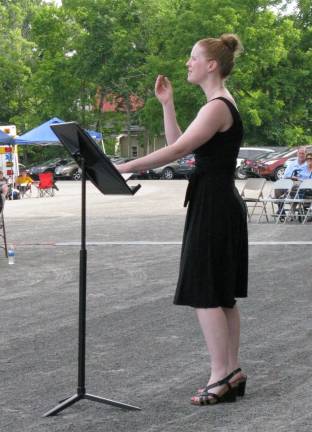 Goshen's Class of 2014 Varsity Choir and Jazz Voices Director Kristen Lloyd