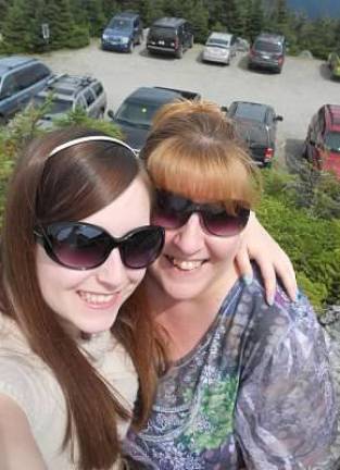 Mommy & Me Contest Ashley Hendricks of Franklin "My mom and me enjoying our vacation together a few years ago."
