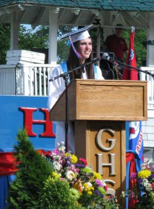 Goshen's Class of 2014 Julia Marie Siracuse, Student Senate President