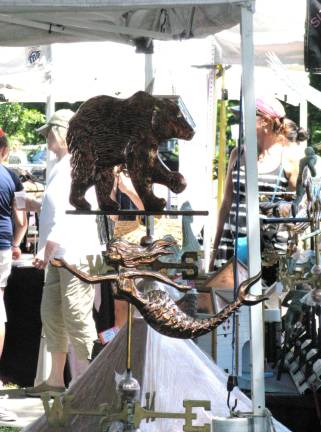 Great American Weekend brings on the crowds Fancy weathervanes