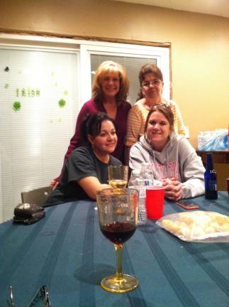 Mommy & Me Contest Suzanne Federick of Lords Valley "My aunt Marie, my cousin Kim and Dawn all great mothers and friends."