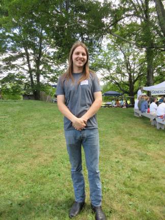 A great day for the Bull family Daniel Monteith came from New Brunswick, Canada. (Photo by Ginny Privitar)