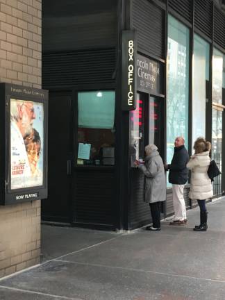 culture in the zip code Getting tickets at Lincoln Plaza Cinemas on Sunday, Dec. 17. Photo: Alexis Gelber