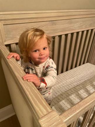 Giving Thanks in Orange County Arlene Jenkins is thankful for her grandson, Declan.
