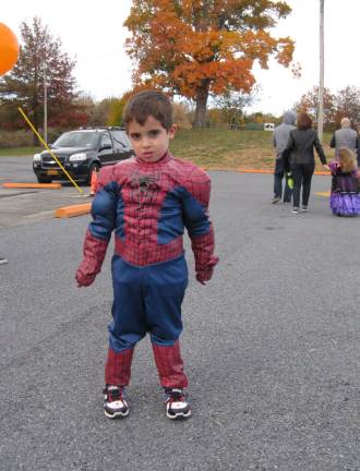 Chester celebrates the haunting season Liam Peterman, 5, Chester (Photo by Ginny Privitar)