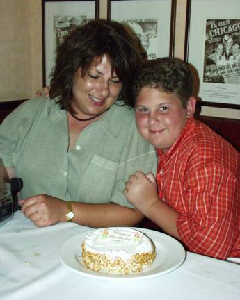 Mommy & Me Contest Adrienne and James Murphy of Vernon on a cruise of the Southern Caribean 2005 for James' 12th birthday.