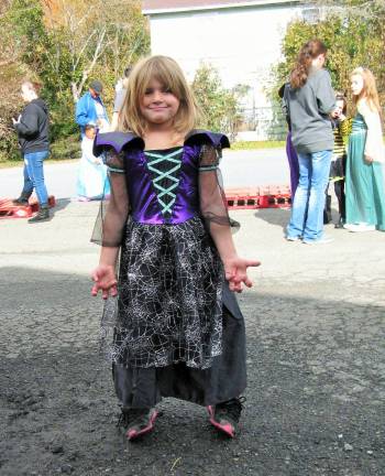 Chester celebrates the haunting season Ava Jones, 5, of Chester (Photo by Ginny Privitar)