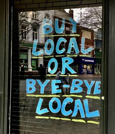 ‘If we don’t patronize our local restaurants, they don’t eat either’ Photo illustration by Arthur Franklin on Unsplash.