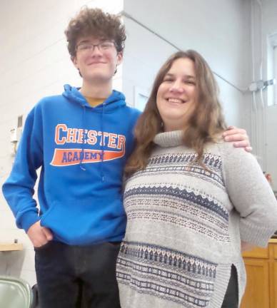 Green Teen member Sameer El-Rifai and his mom, Jennifer