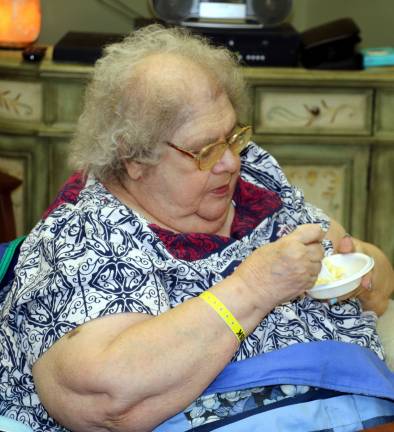 &#x201c;It&#x2019;s really good, but I didn&#x2019;t know there was that much different macaroni and cheese in the world,&quot; said resident Joan Sauchuck, pictured (Photo provided)