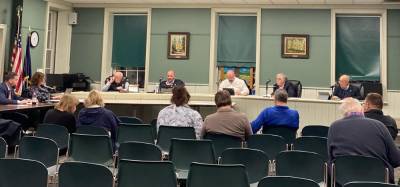 At the Feb. 8 meeting, board members discussed the buying and selling of municipal water.