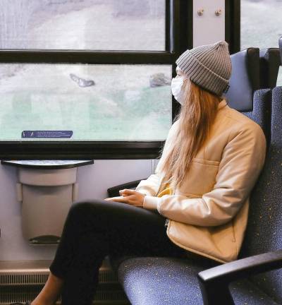 New York. MTA announces $50 fine for refusal to wear a mask on public transit The MTA announced this week all customers who refuse to wear a mask on public transit will be subject to a $50 fine. Photo by Anna Shvets from Pexels.