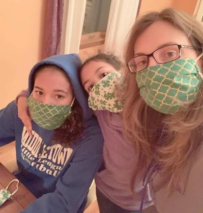 “Lending hands to larger service” is a part of the 4-H pledge, and it has taken on new meaning during the Covid-19 pandemic for the Orange County 4-H team at Cornell Cooperative Extension. The 4-Hers are making masks for essential employees and volunteers.