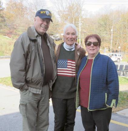 Bob and Maryann Benedict with Sue Bahren