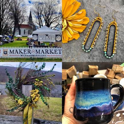 More than 40 artisan small business owners are bringing their wares to Lewis Park in Warwick on Friday, Sept. 26, and Saturday, Nov. 27, from 10 a.m. to 4 p.m. Photos provided by Melissa Shaw-Smith/Wickham Works.