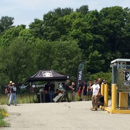 More war games come to Camp LaGuardia Ersatz warriors fight terrorism at Camp LaGuardia (Photo by Edie Johnson)