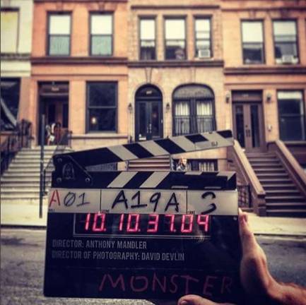 From the Page to the Screen Filming "Monster" on location in New York City. Photo: ToniK Productions