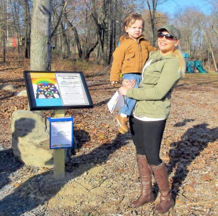 Jessica McKinnon with son Logan, age two and a half