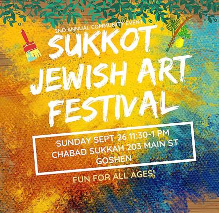 Goshen. Jewish Sukkot art festival in Goshen
