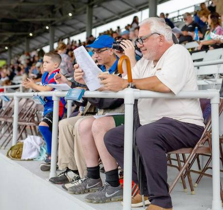 Although betting on the horses at Goshen Historic Track was discontinued last century, friendly wagers have been known to take place every once in a while.