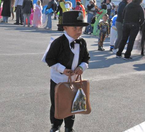 More than 400 turn out for Halloween bash A dapper young man: Ethan Campo as Oz.