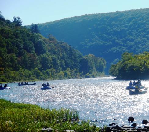 Mountainkeeper: Delaware River Basin Commission misleads public with underreported comment numbers Rafters and boaters on the Upper Delaware (File photo by Anya Tikka)