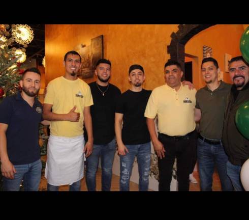 Carlos Morales with his team at Carlos Cucina II. Photo provided.