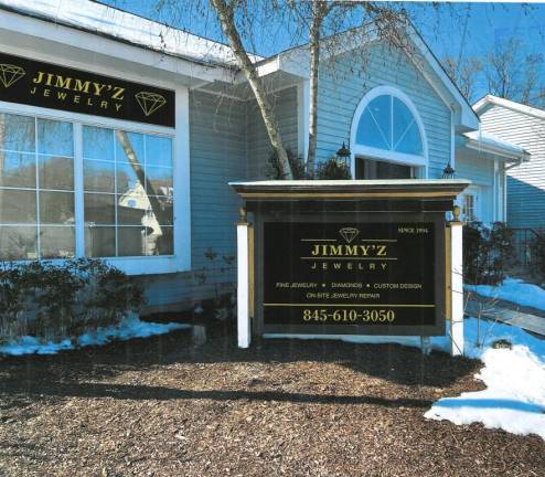 The proposed signage for Jimmy’Z Jewelry.